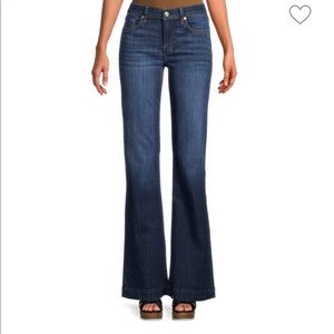 7 for all Mankind Dojo Whiskered Flare Jeans